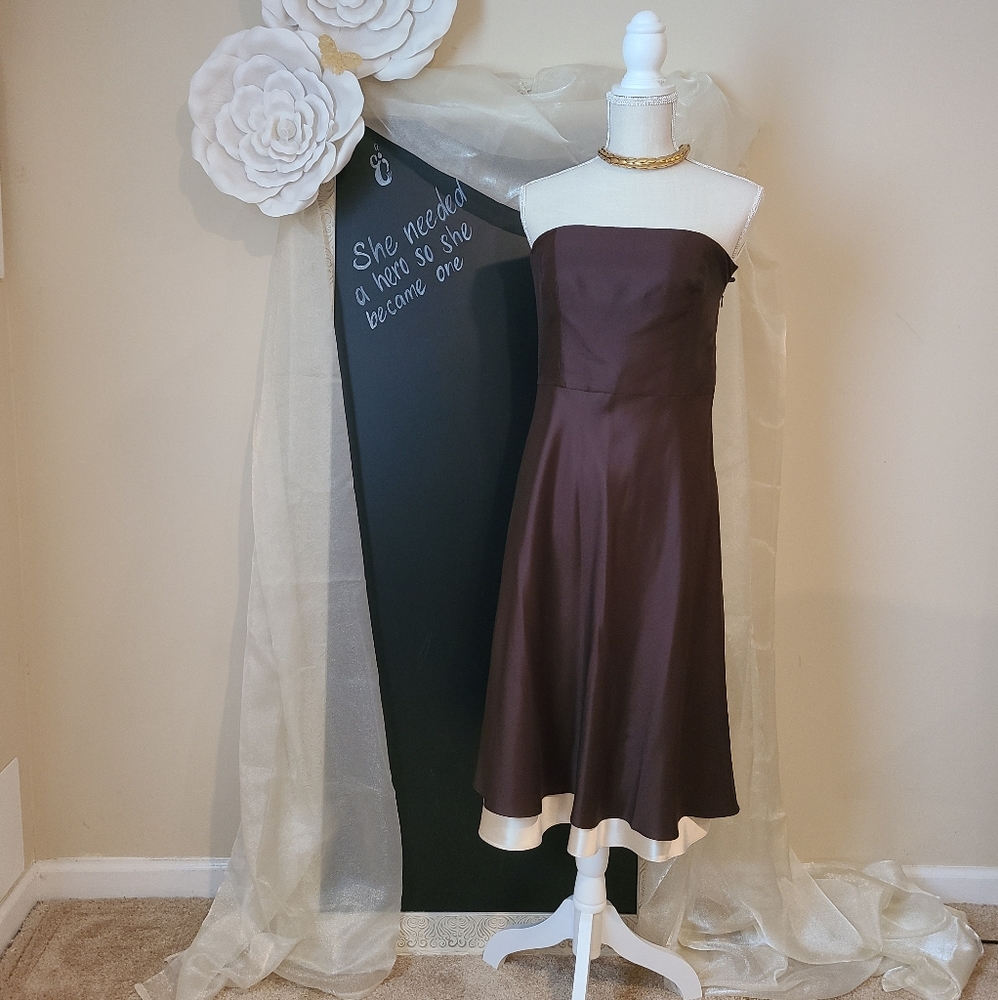 Strapless Ann Taylor Loft dress